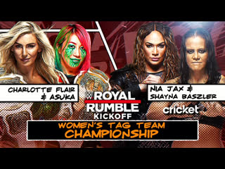 ramble-21 | nia jacks and shayna baszler vs. asuka and charlotte flair for the pre-show tag team championships big tits big ass milf